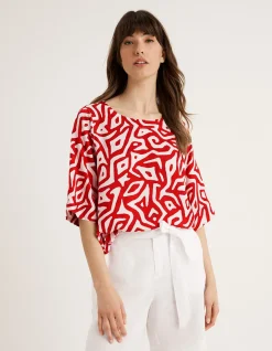 LIBERTY ELBOW SLEEVE LENGTH TOP