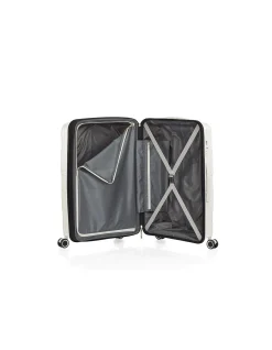 Light Max 69cm Expandable Medium Suitcase Off-White