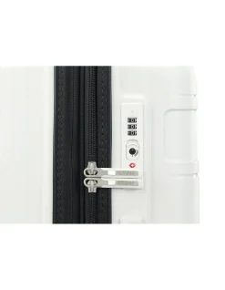 Light Max 69cm Expandable Medium Suitcase Off-White