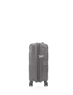 Light Max 55cm Expandable Small Carry-On Suitcase Mercury Grey