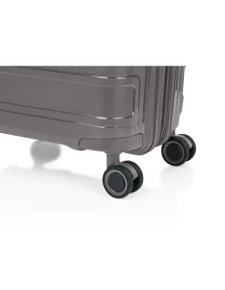 Light Max 55cm Expandable Small Carry-On Suitcase Mercury Grey