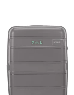 Light Max 55cm Expandable Small Carry-On Suitcase Mercury Grey
