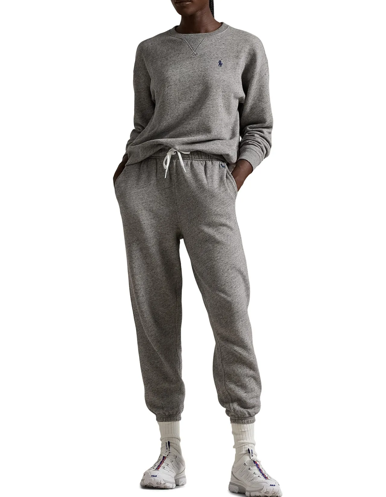 LIGHTWEIGHT FLEECE CREWNECK PULLOVER