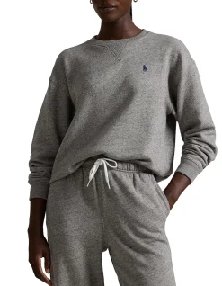 LIGHTWEIGHT FLEECE CREWNECK PULLOVER