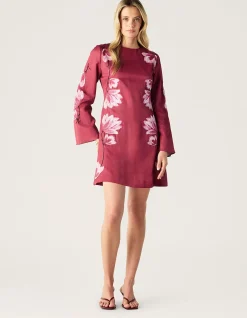 LILOU EMBROIDERY MINI DRESS