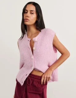 LILY BUTTON VEST