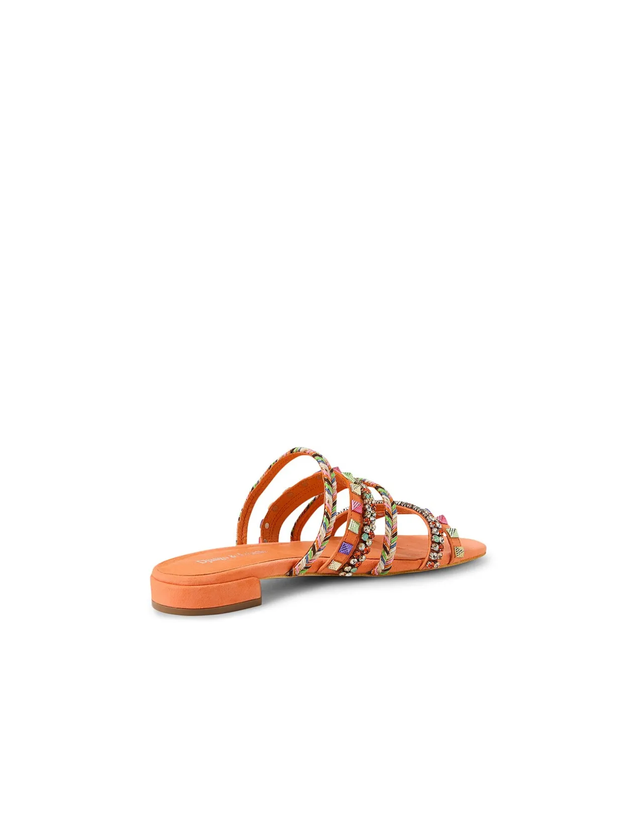 Linea Jewel Strap Multi Color Slide Sandals