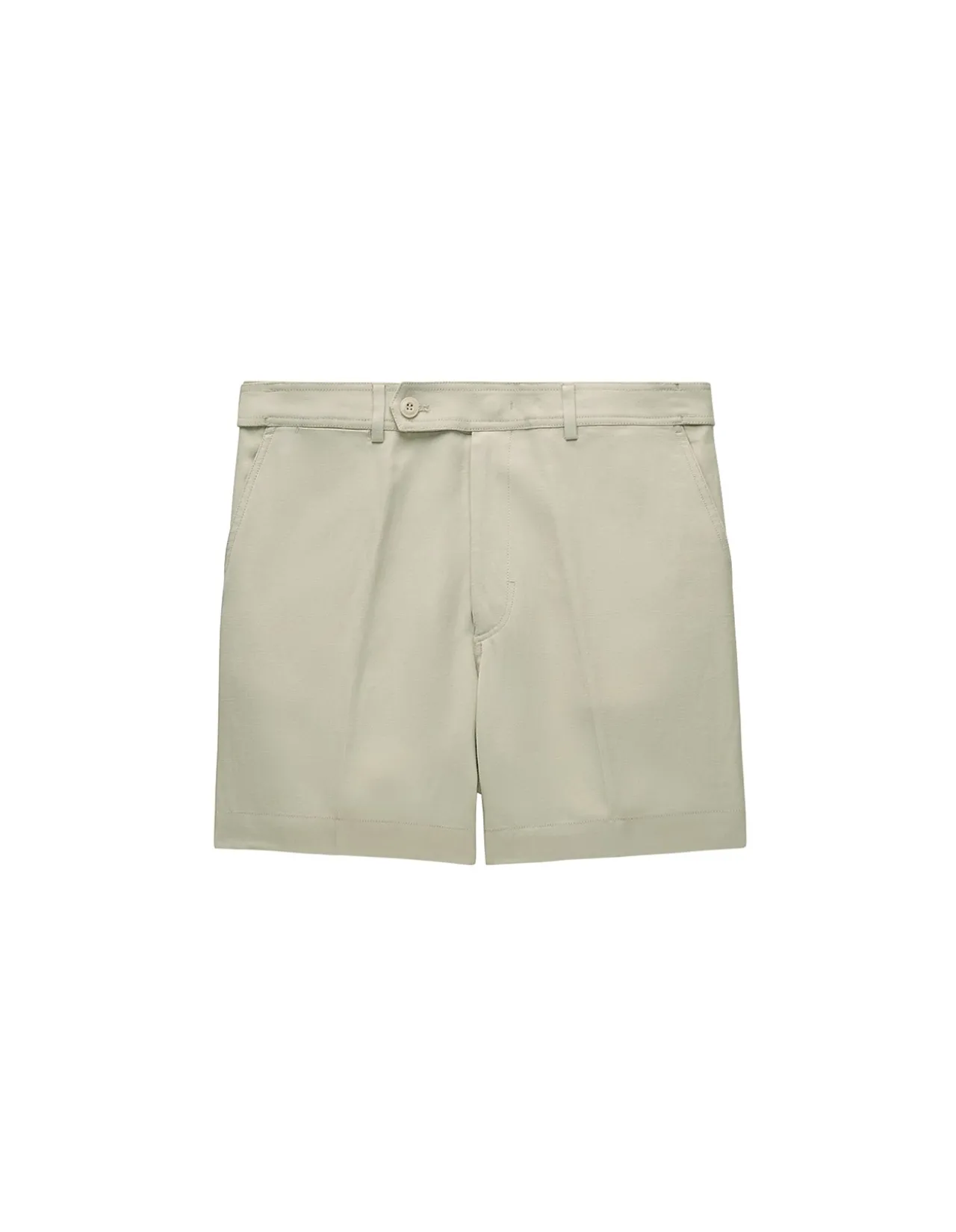 LINEN BLEND SHORTS