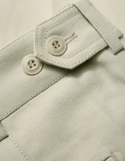 LINEN BLEND SHORTS