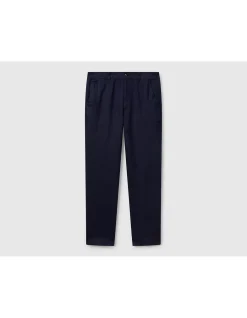 LINEN CHINO PANTS