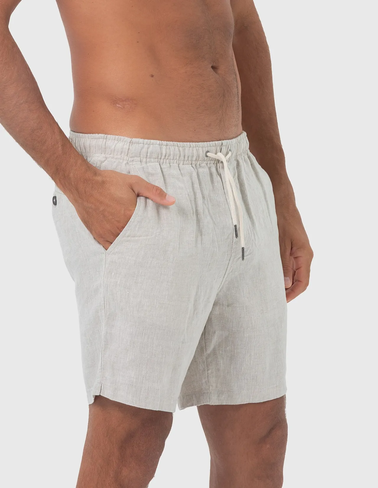 LINEN SHORTS