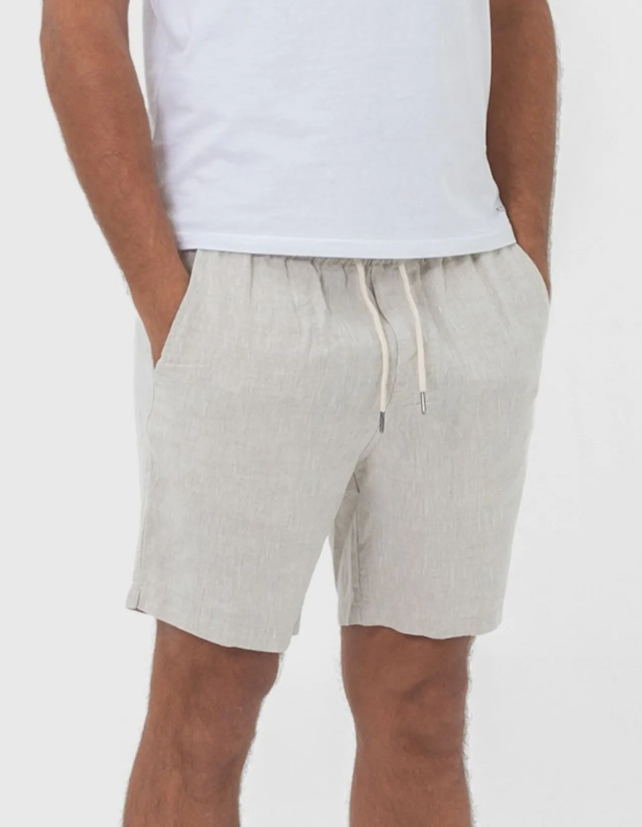 LINEN SHORTS