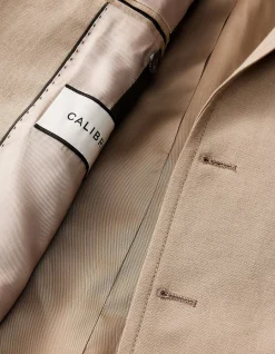 LINEN COTTON CREPE SUIT JACKET
