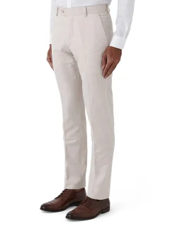 Linen Cotton Slim Trouser