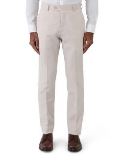 Linen Cotton Slim Trouser