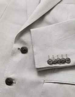 Linen Cotton Twill Suit Jacket
