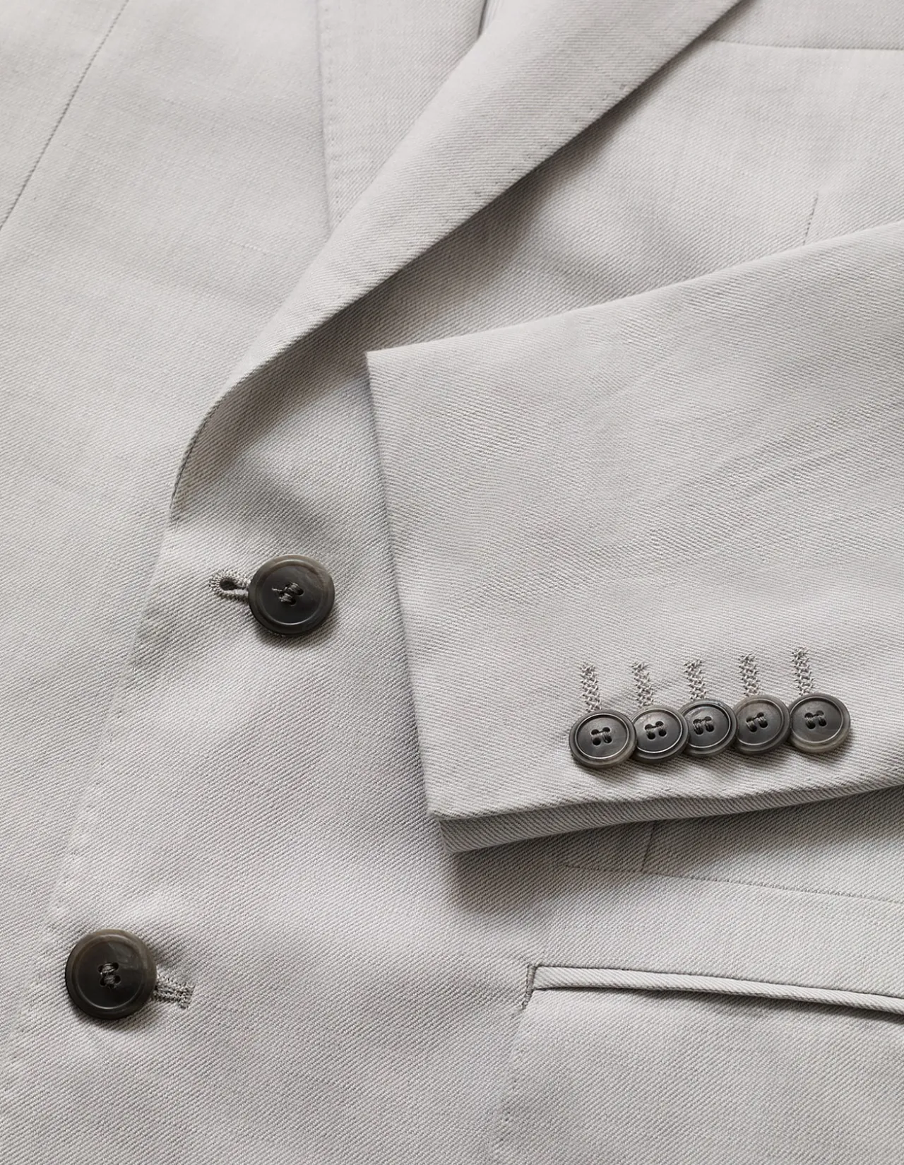 Linen Cotton Twill Suit Jacket