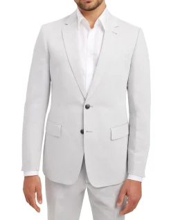 Linen Cotton Twill Suit Jacket