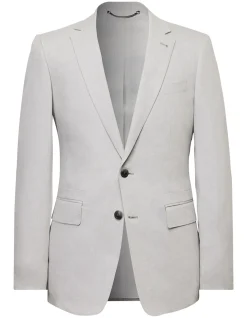 Linen Cotton Twill Suit Jacket