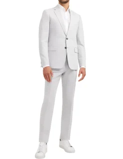 Linen Cotton Twill Suit Pant