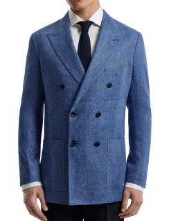 LINEN LYOCELL TWILL BLAZER
