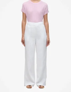 Linen Pintucked Pant
