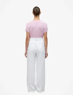 Linen Pintucked Pant