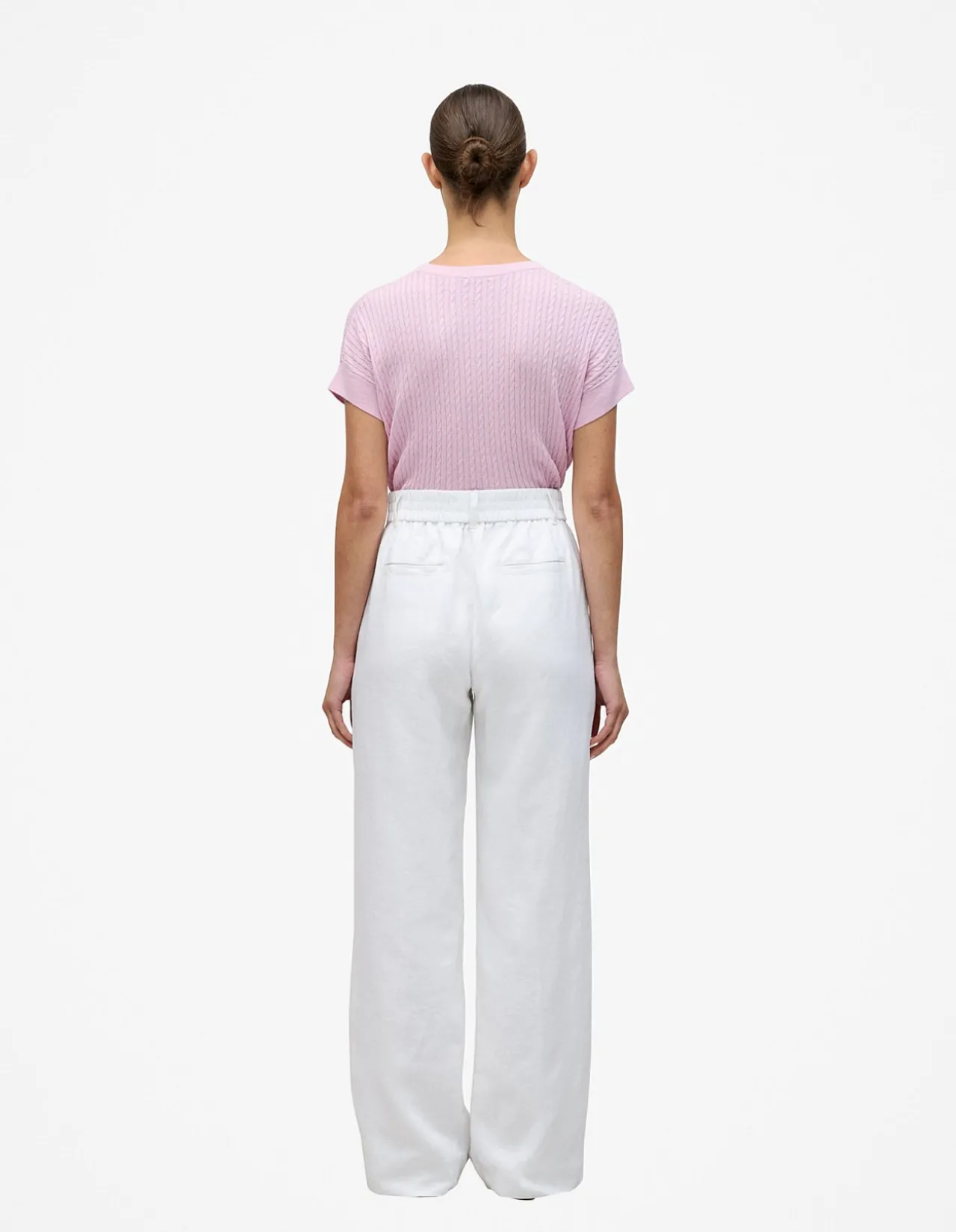 Linen Pintucked Pant