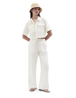 LINEN RESORT SHIRT