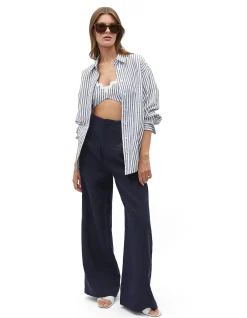 LINEN RIC RAC BRALETTE