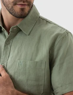 LINEN SS SHIRT