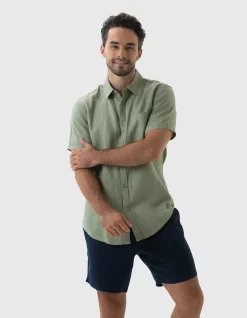 LINEN SS SHIRT