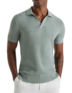 LINKS KNIT POLO
