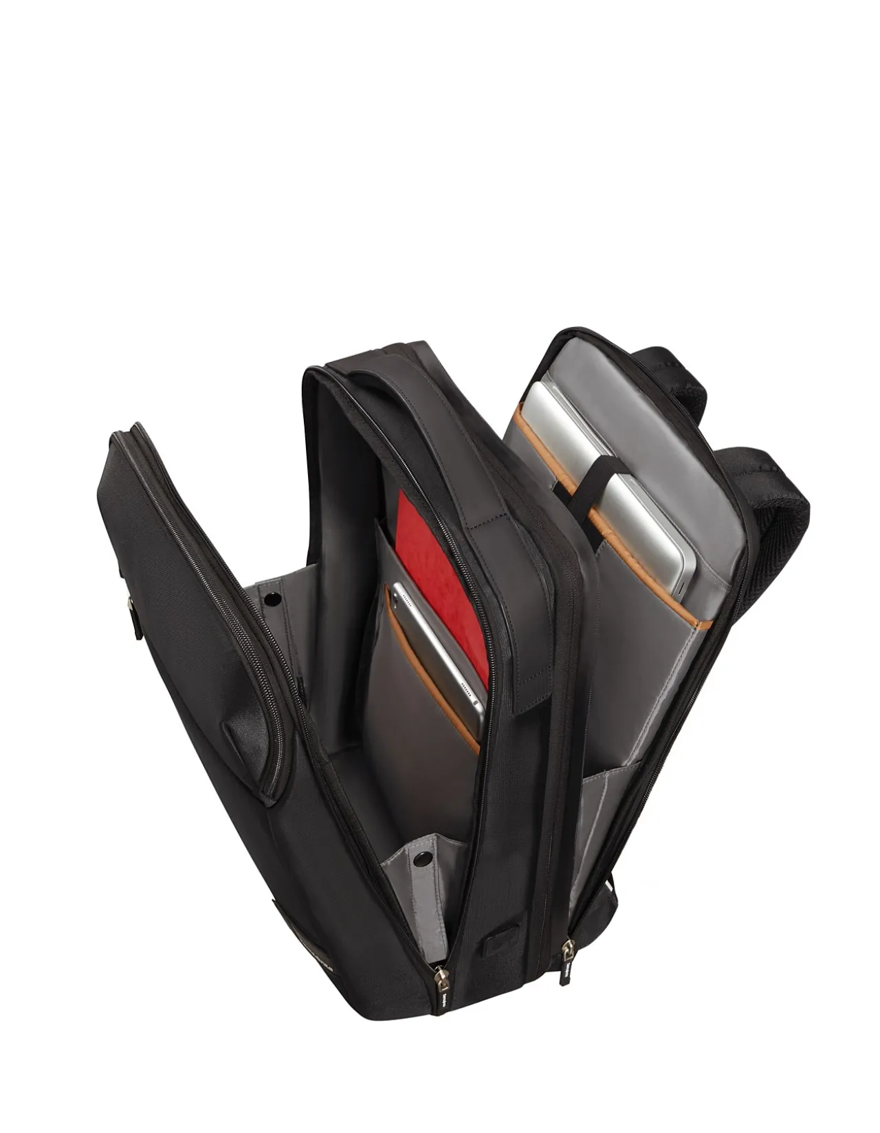 LITEPOINT LAPTOP BACKPACK 46CM EXP BLACK