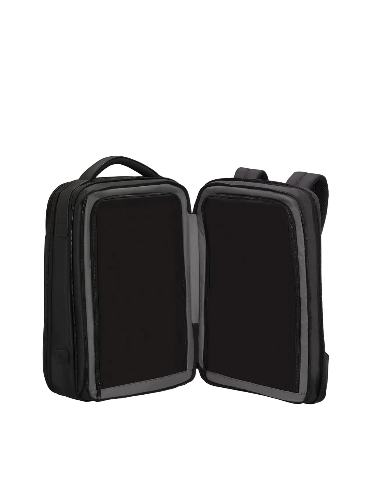 LITEPOINT LAPTOP BACKPACK 46CM EXP BLACK
