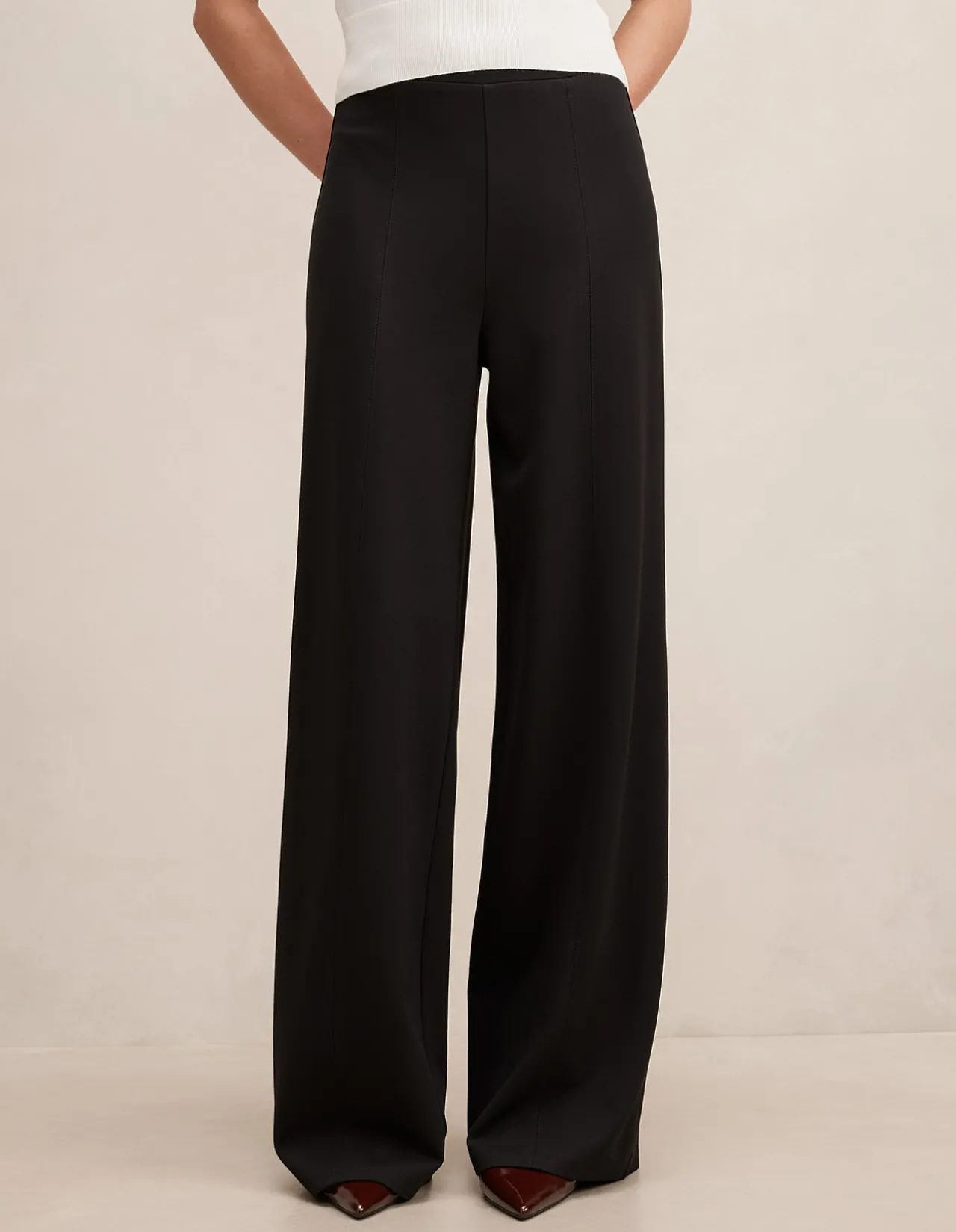 LIV WIDE LEG PONTE PANTS