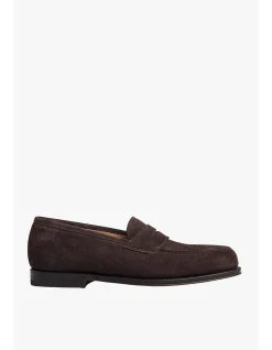 LOAFER SHOE - BROWN SUEDE