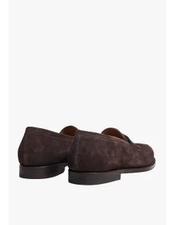 LOAFER SHOE - BROWN SUEDE