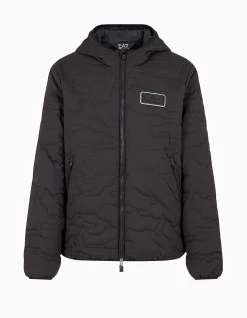 LOGO BOMBER PUFFER DOWN
