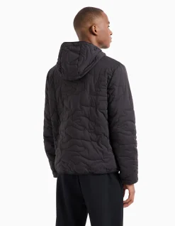 LOGO BOMBER PUFFER DOWN