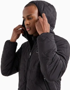 LOGO BOMBER PUFFER DOWN