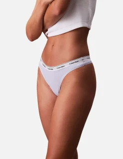 LOGO LOW RISE THONG