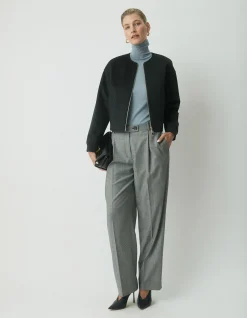 LONDON WOOL BOMBER JACKET