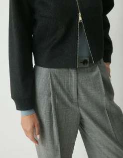 LONDON WOOL BOMBER JACKET