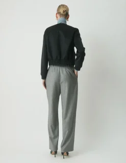 LONDON WOOL BOMBER JACKET