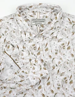 LONG SLEEVE ASPEN PEACHED COTTON SLIM FIT SHIRT