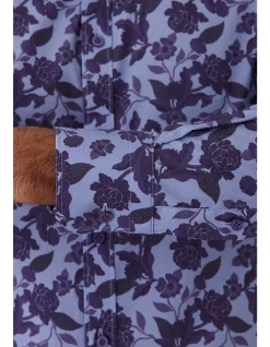 Long Sleeve BOLD Floral Print Shirt