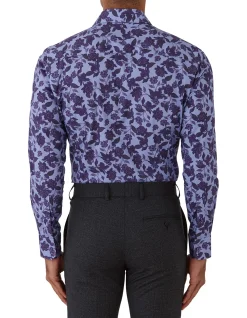 Long Sleeve BOLD Floral Print Shirt