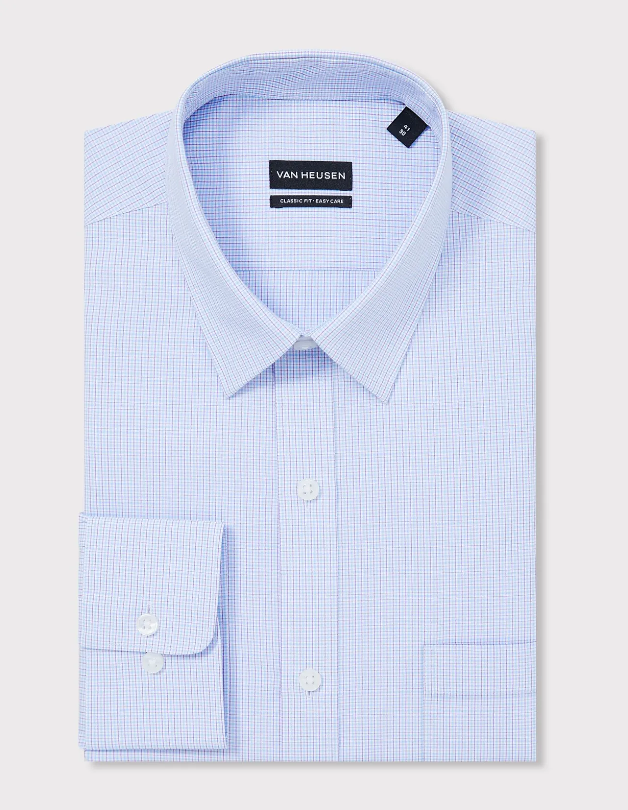 LONG SLEEVE CLASSIC FIT WRINKLE FREE SHIRT