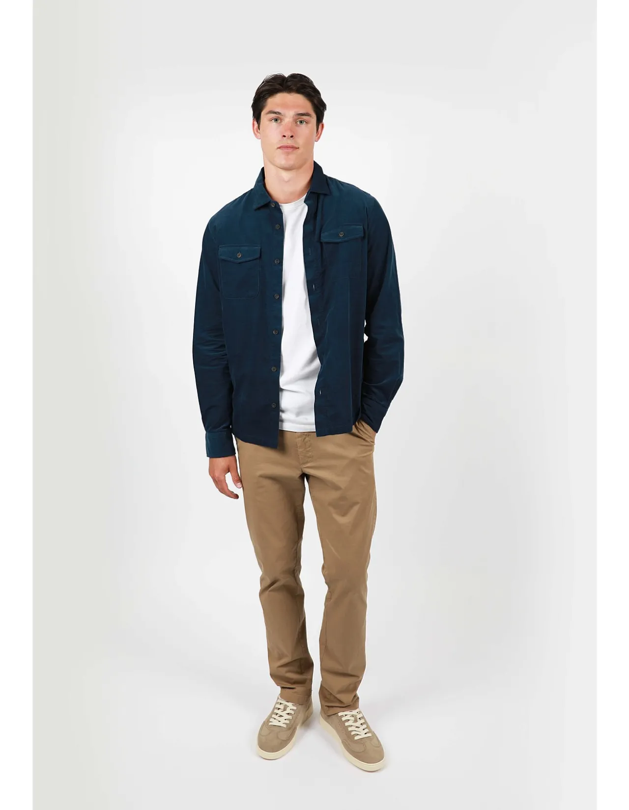 Long Sleeve CORDUROY Cotton Shirt